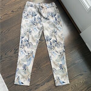 Pull on Printed Pants Made in Italy Small